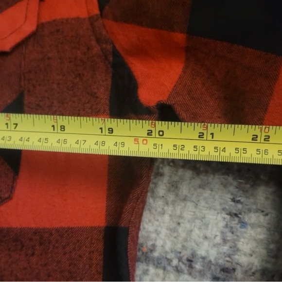 Anti Social Social Club Flannel Shirt Men's XL Red Black Plaid Check - Picture 7 of 7